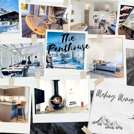 Unique Penthouse With Gallery And Mountain View كاندرستغ المظهر الخارجي الصورة