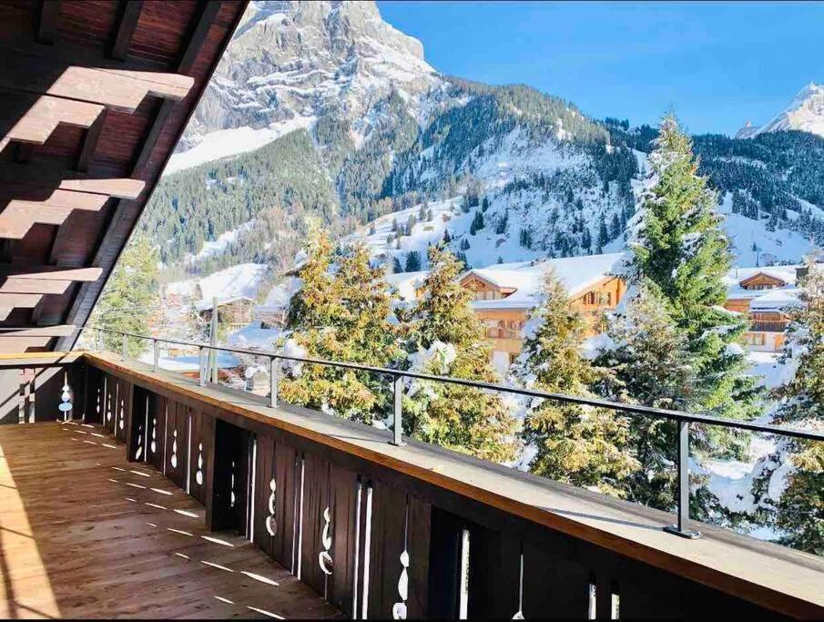Unique Penthouse With Gallery And Mountain View كاندرستغ المظهر الخارجي الصورة